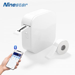 [Hot Item] Tp-120 Portable 12mm Thermal Mini Label Printer 0.5 Inch Pocket Sticker Marker Black White Label Printer