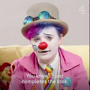 140K views · 412 reactions | I dropped out of college to be a clown 嵐 | Channel 4 | Facebook