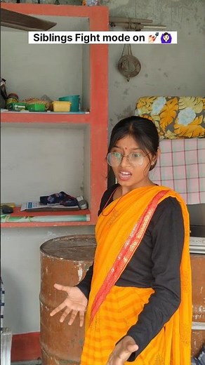 Siblings fight mode on 💅🏻🙆🏻‍♀️ | #shortsfeed #comedy #entertainment #viralvideo #youtubeshorts