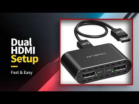 5 Best DisplayPort to HDMI Splitters for 4K & Gaming