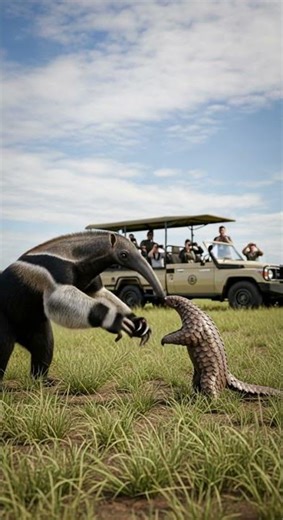 울버린 개미핥기vs천산갑/Wolverine Anteater vs Pangolin epic showdown #wildlife #nature #animals