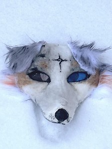 Cosplay Mask – Australian Shepherd – Handmade – One of a Kind - Etsy