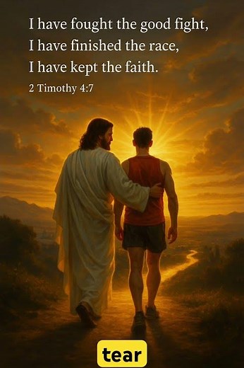 The Good Fight ✝️ | Walking Beside Jesus to the Finish (2 Timothy 4 : 7)