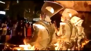 If you are going to Derry Halloween today or tomorrow, here's a snippet of Spark performing from last year: | Derry Journal