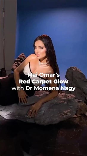 The one and only Mai Omar gets her final glam touch-up with the queen of beauty science at dao dubai