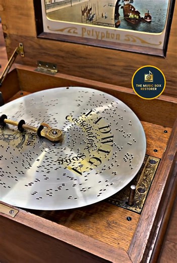 19K views · 1.1K reactions | Dear followers , This Friday we’re delighted to share a captivating 11” Polyphon disc, titled “Jadwiga” or “Cockchafers Song.” While its origins remain elusive, this charming piece is certain to enchant and inspire. Do you have insights into this intriguing tune? Please share your knowledge in the comments below. The Music Box Restorer | The Music Box Restorer | Facebook