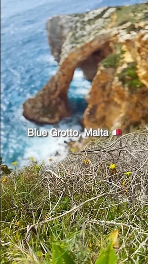 Blue Grotto 🇲🇹 Malta’s Unreal Coastline 😍