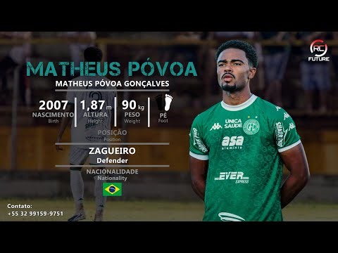 Matheus Póvoa - Zagueiro (Defender) - 2007 (2026)