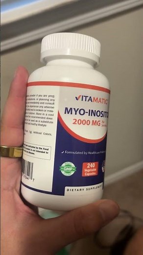 Myo-inositol supplements for health