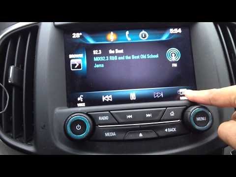 Buick IntelliLink - How to configure Radio Presets