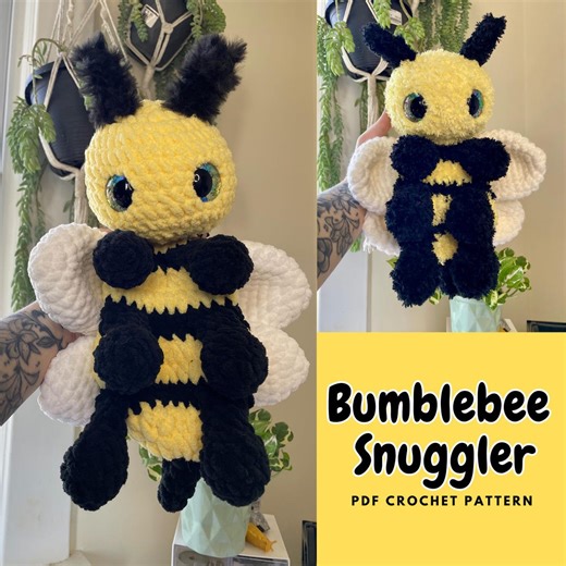 Bumblebee Crochet Pattern | Beginner Bee Amigurumi (PDF Digital Download) - Etsy New Zealand