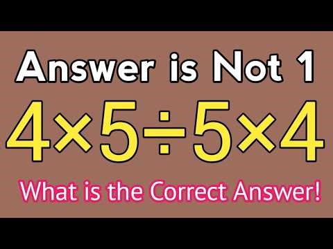 Can You Solve This Simple Math Problem? | Simplify This Maths Expression (PEMDAS Trick)