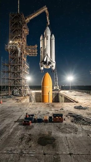 Rocket Launch Transformation: From Abandoned Pad to Epic Liftoff 🚀🔥 #shorts