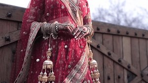 Slow Motion Shot Indian Bride Showing Stock Footage Video (100% Royalty-free) 3654189447 | Shutterstock