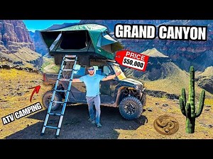 24-Hour ATV Camping CHALLENGE w/ NEW Polaris Xpedition!!