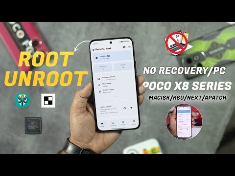 How to Root & Unroot POCO X8 Pro Max (Series) without PC 🖥 Step by Step Guide