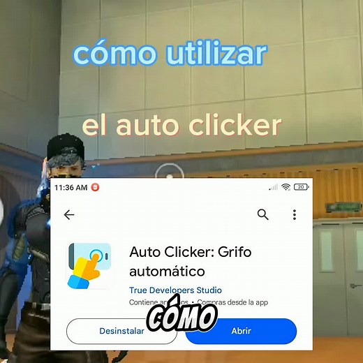 como utilizar el auto clicker