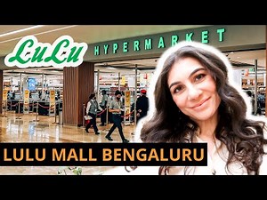 I try Food Shopping at Lulu Mall Bangalore: Indian Supermarket Foreigner in India Reaction