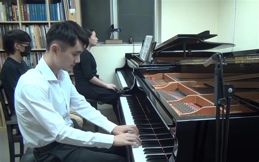 Chopin: Piano Concerto no.1 (1st movement)  肖邦第一钢琴协奏曲（第一乐章）双钢琴演奏
