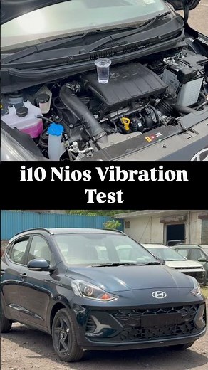 Hyundai Grand i10 Nios Engine Test 🚘 How Smooth is the Grand i10 Nios? (Reality Check) 😱 #shorts