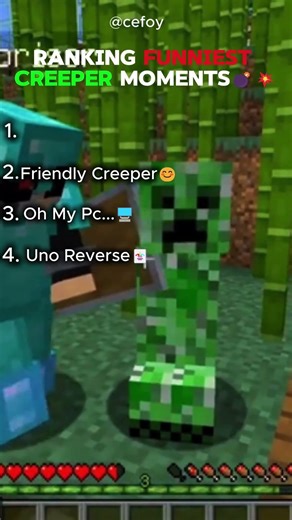 Ranking Funniest Creeper Moments😂💣