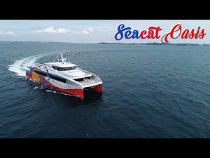 MV. Seacat Oasis Fast Ferry | Batam Drone