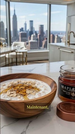 Recette de gruau au sirop d’érable prête en 5 minutes pour mieux commencer les matins pressés
