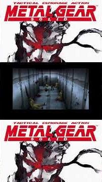Grey Fox Appears, Ninja Corridor Moment, MGS1 (PS1) #gaming #metalgearsolid
