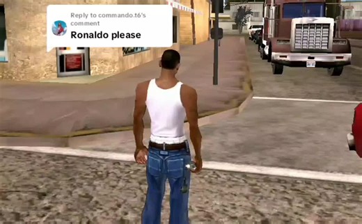 Cristiano Ronaldo in GTA San Andreas