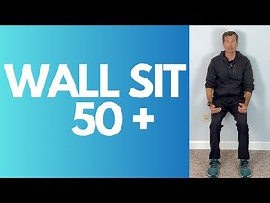 Wall Sit Secrets for 50+... (THIS is How to Wall Sit Safely)
