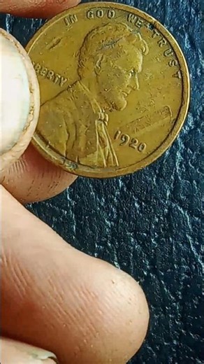 1920 die crack penny 🧐#coin