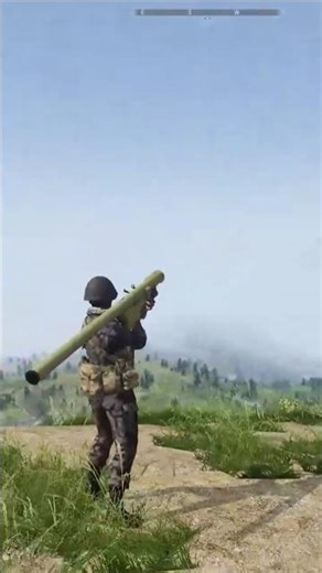 Soviet IGLA MANPADS Soldier Avenge Mi-24's Attack. Arma 3. #arma3 #arma3milsim #shorts