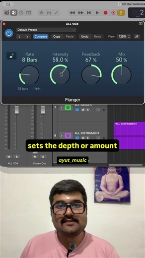 [Flanger] Plugin 39/97: Logic Pro 💿 Free Plugins Tutorial #logicpro #flanger #freeplugin