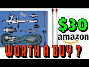 Is This Amazon Budget Airbrush Any Good-Pinkiou $30 Dual-Action Airbrush Review