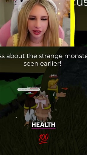 Roblox Game Gone WILD: Monster Scare, Acid Rain Chaos! #shorts