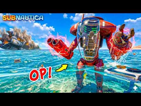 I BUILD BEAST ROBOT TO FIGHT WITH SEA MONSTERS! 😱 | Subnautica Gameplay #4