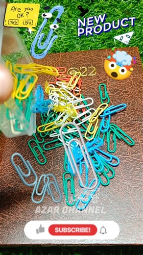 Azarudin on Instagram: "🖇️ Discover new tricks using paper clips! 🤯 Organize, unlock, or make creative art projects. 📎 Small tool, big usefulness every day. 🔧 Try these hacks and get productive. #tricks #paperclips #lifehacks #stationery #azarchannel"