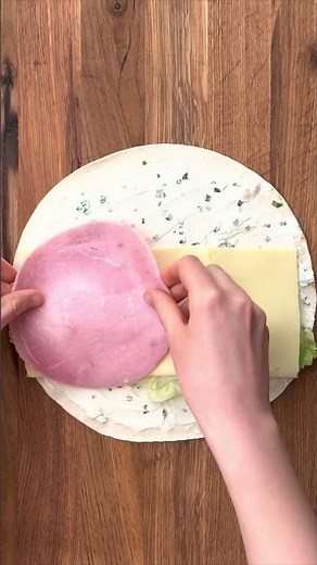 Schinken Käse Wraps