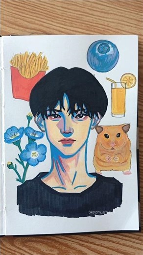 Did you liked the colored version!#arttrend#drawing#art#shortsfeed#viral#pinteresttrend #short