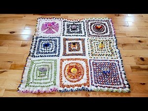 Crochet Baby Blanket / Bag O Day Crochet Along Finale