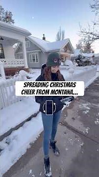 Cinematic Views of Christmas in Montana🎄