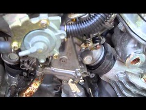 How to reinstall motorcycle v-4 carbs the easy way