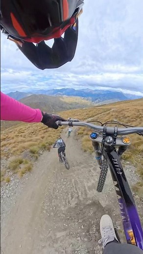 The sickest downhill lap shot on Insta360 X5 #mtb