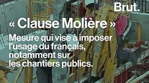 85K views · 247 reactions | Obliger les travailleurs à parler français sur un chantier ? Voici ce qu'est la "clause Molière", une mesure controversée que vient d'adopter l'Île-de-France. | Brut | Facebook