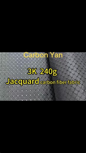 Jacquard Carbon Fiber Fabric: Lightweight & Durable