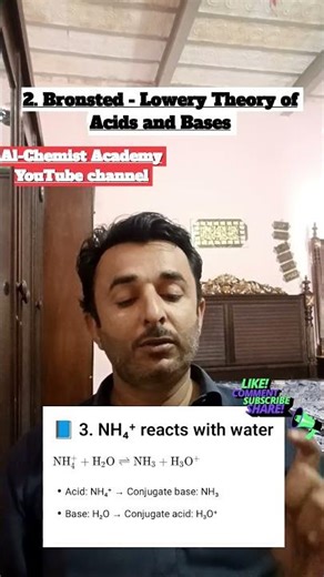 Bronsted Lowry Theory in Sindhi | Class 10 Chemistry | Acids Bases STBB
