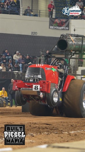 Wheeels UPP Tractor Pulling Alky burner National Farm machinery Show Championship Pull! #tractorpulling #tractor #engines | BUILT Diesel MAFIA