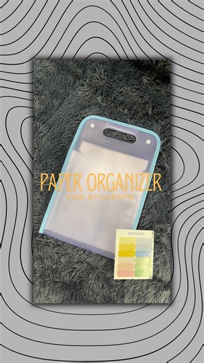 Organized papers, organized mind #students #paper #organizer