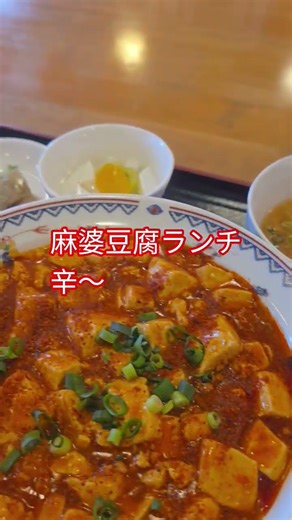 麻婆豆腐#麻婆豆腐 #麻婆#ランチ #さっぽろ #札幌東区#玉林酒家#中華 #辛い