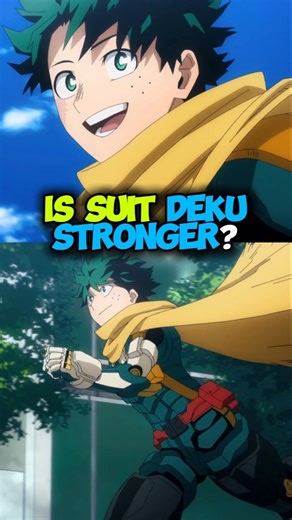 Is Final Suit Deku Stronger than One For All Deku? #anime #manga #mha